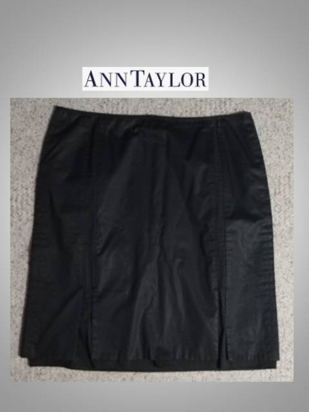 Ann Taylor black skirt size 4